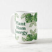 Plant energy mom cute botanical Coffee Mug コーヒーマグカップ (正面左)