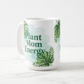 Plant energy mom nature inspired Coffee Mug コーヒーマグカップ (正面左)
