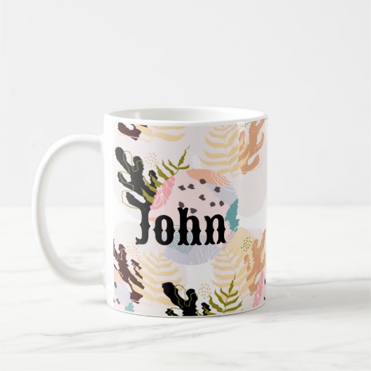 plant festival in the garden コーヒーマグカップ (左)