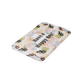 plant festival in the garden バスマット (アングル)