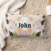 plant festival in the garden ランバークッション (ブランケット)