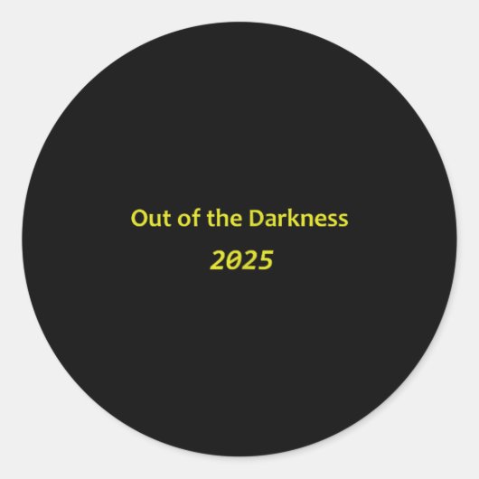 Plant Hope Watch It Bloom Suicide Prevention Walk  ラウンドシール (正面)