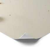 Plant-Human Fusion Poster Abstract Wall Art ポスター (角)