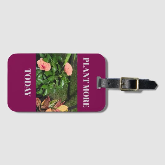 PLANT JOY ラゲッジタグ (正面横)