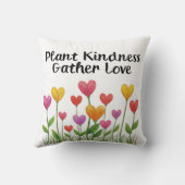 Plant Kindness Gather Love バレンタイン 母の日 クッション (裏面)