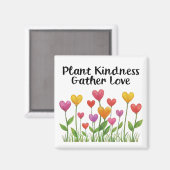 Plant Kindness Gather Love バレンタイン 母の日  マグネット (正面/裏面)