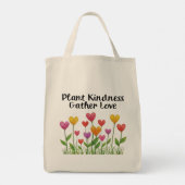 Plant Kindness Gather Love Valentine Mother's Day  トートバッグ (裏面)