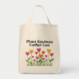 Plant Kindness Gather Love Valentine Mother's Day トートバッグ