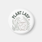 Plant lady マグネット (正面)