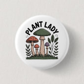 Plant Lady 缶バッジ (正面)