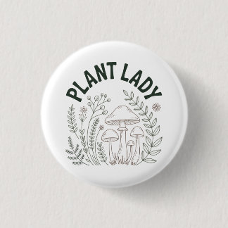 Plant lady 缶バッジ