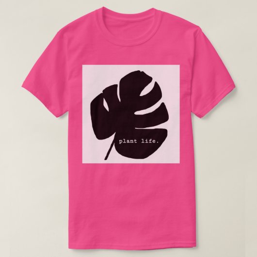 Plant life 1 tシャツ (デザイン正面)