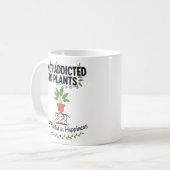 Plant Lover Funny “I’m Not Addicted to My Plants” コーヒーマグカップ (正面左)