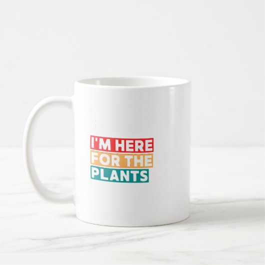 Plant Lover Gift コーヒーマグカップ (左)