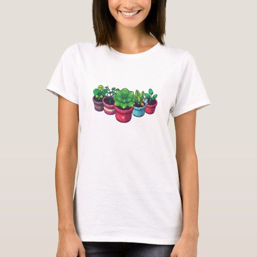 Plant Lover T-Shirt Tシャツ (正面)