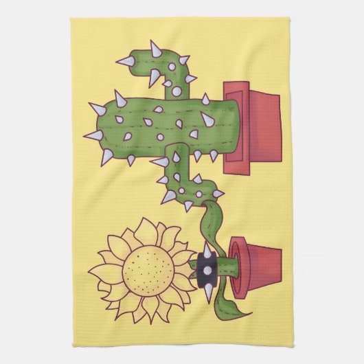 Plant Lovers キッチンタオル (縦)