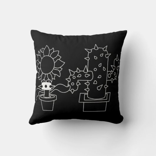 Plant Lovers クッション (裏面)