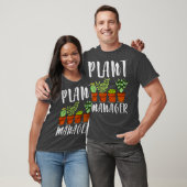 Plant Manager  Cactus Flowers Succulent Gardener Tシャツ (ユニセックス)