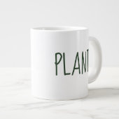 PLANT Minimalist Gardener White Coffee Mug ジャンボコーヒーマグカップ (正面右)