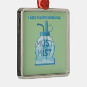 Plant mister misting pot plants メタルオーナメント (右)