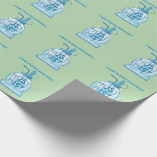 Plant mister misting pot plants ラッピングペーパー (角)