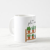plant mom mug コーヒーマグカップ (正面左)