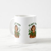 Plant mom mugs コーヒーマグカップ (正面左)
