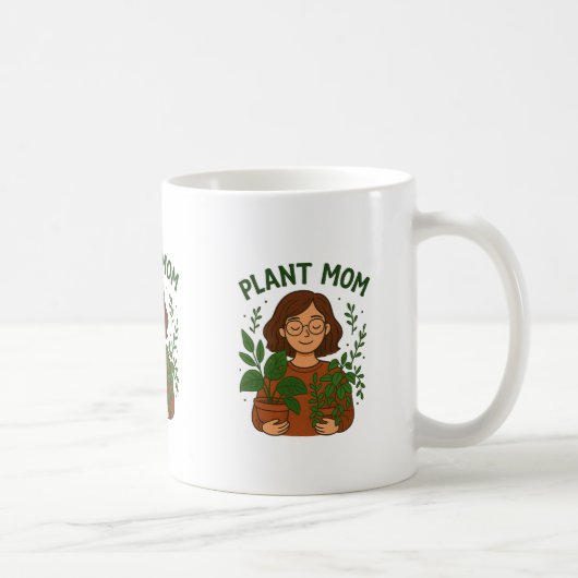 Plant mom mugs コーヒーマグカップ (右)