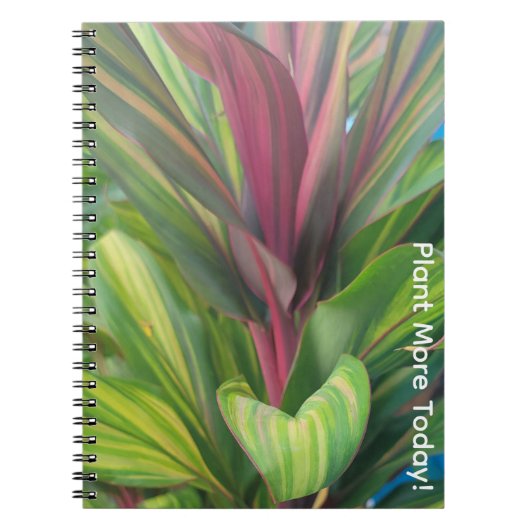 Plant More ノートブック (正面)