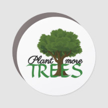 Plant more trees - tree design and quote quadratis