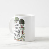 Plant Once, Harvest Forever - Food Forestデザイン コーヒーマグカップ (正面左)