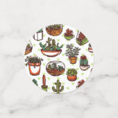 Plant pattern コンフェッティ (スモール正面)