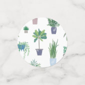 Plant pattern コンフェッティ (スモール正面)