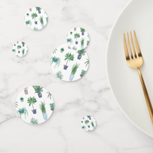 Plant pattern コンフェッティ (グループ)