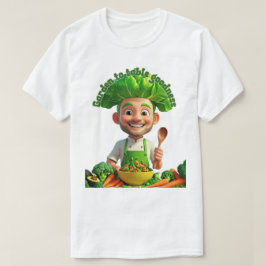 Plant-Powered Chef – Cooking with Kindness Tシャツ