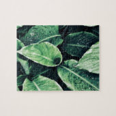 Plant Print Groen Kunst Green Art ジグソーパズル (横)