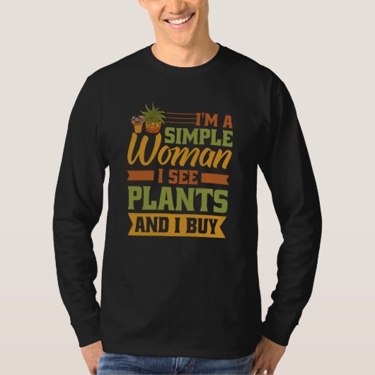 Plant Saying Plant Garden Friends  2 Tシャツ (正面)