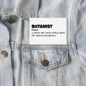 Plant Scientist Funny Definition 缶バッジ (インサイチュ)