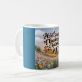 Plant Seeds of Kindness Coffee Mug コーヒーマグカップ (正面左)