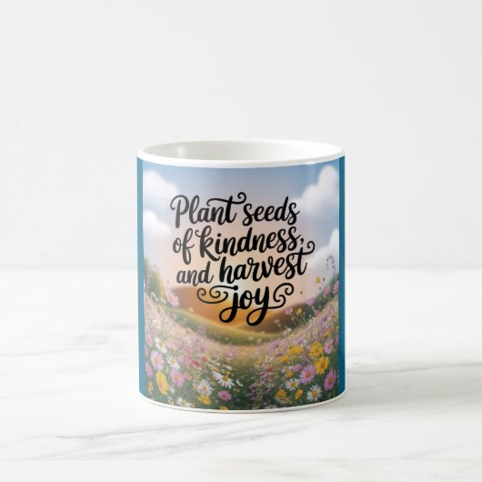 Plant Seeds of Kindness Coffee Mug コーヒーマグカップ (中央)