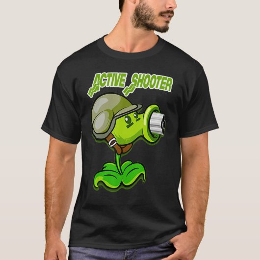 Plant   Shooter Tシャツ (正面)