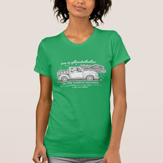 Plantaholic Tシャツ | Happy Roots (正面)