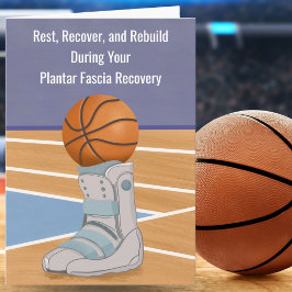 Plantar Fascia Recovery With Basketball  カード