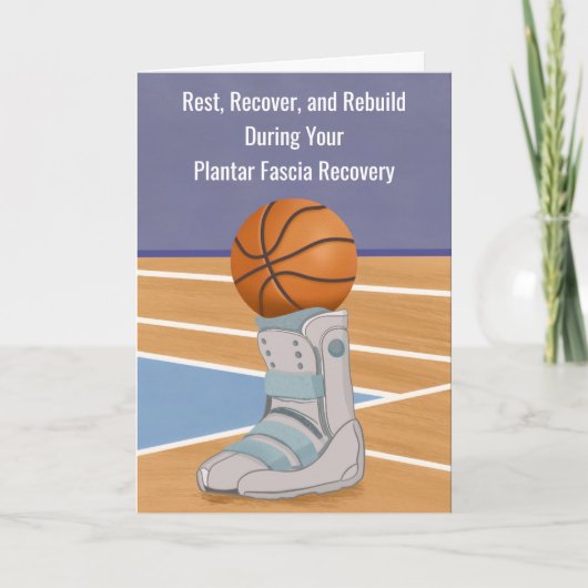 Plantar Fascia Recovery With Basketball カード (正面)