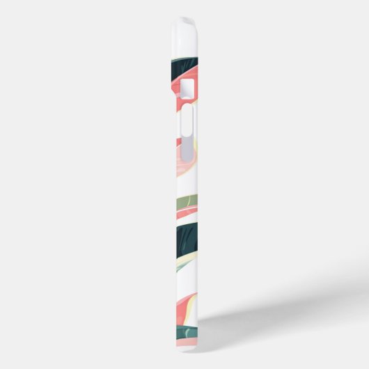 Plante Caoutchouc – Illustration Nature Minimalist Case-Mate iPhoneケース (裏面 / 左)