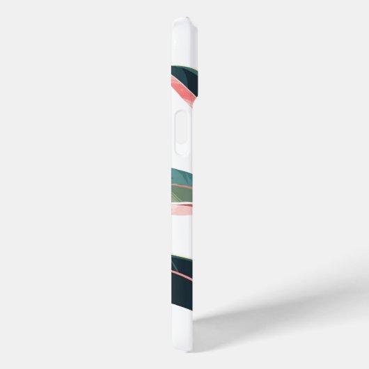 Plante Caoutchouc – Illustration Nature Minimalist Case-Mate iPhoneケース (裏面 / 右)