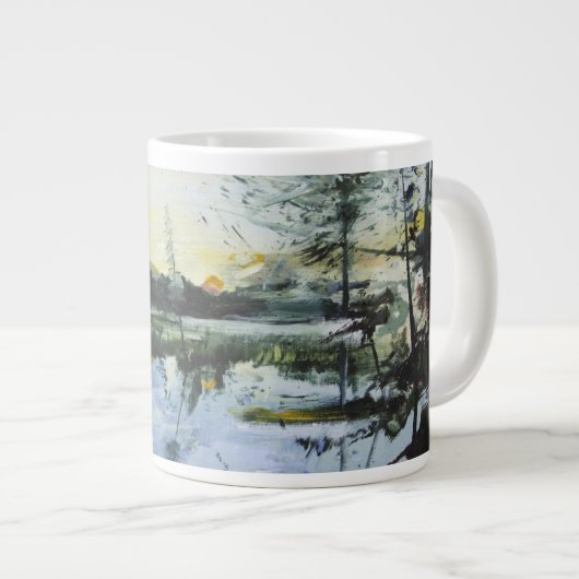 Planten国連Blomenハンブルク2013年 ジャンボコーヒーマグカップ (正面右)