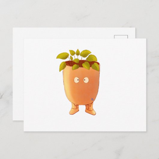 Planter postcard ポストカード (正面/裏面)