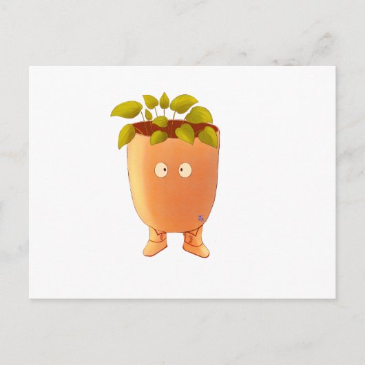 Planter postcard ポストカード (正面)