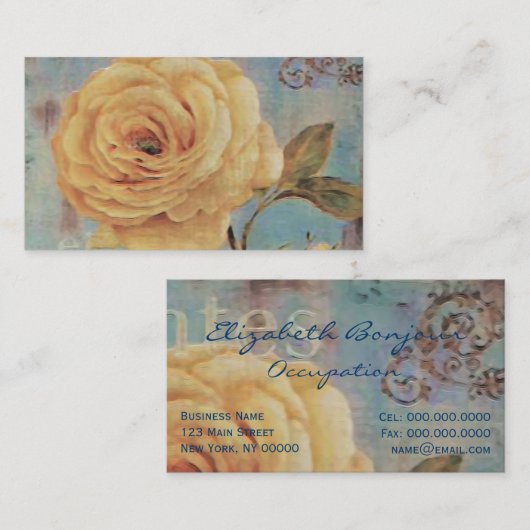 Plantesの~の名刺 名刺 (正面/裏面)